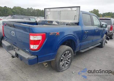 2022 Ford F-150 Xl z USA, uszkodzony, nr VIN 1FTEW1EP3NKD77904